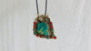 Turquoise & Coral Pendant Necklace. Nepalese
