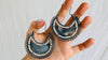 Oaxacan Filigree Earrings.Sterling Silver. Mexico. Frida Kahlo