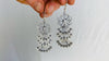 Filigree Earrings. Oaxaca. Mexico. Sterling Silver and Pearl