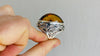 Amber Botanicals Ring. Gorgeous. Size 7.75 #0184