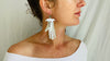 Oaxaca Hand Silver Earrings. La Mano. Mexico. Frida Kahlo - Aadya Bazaar