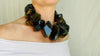 Huge Graduated Amber Necklace. Faceted. Mexican Amber. Dramatic and Gorgeous!