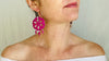 Carved Gourd Earrings. Sterling Silver. Oaxaca, Mexico.