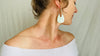 Turquoise & Sterling Earrings. Pale Green
