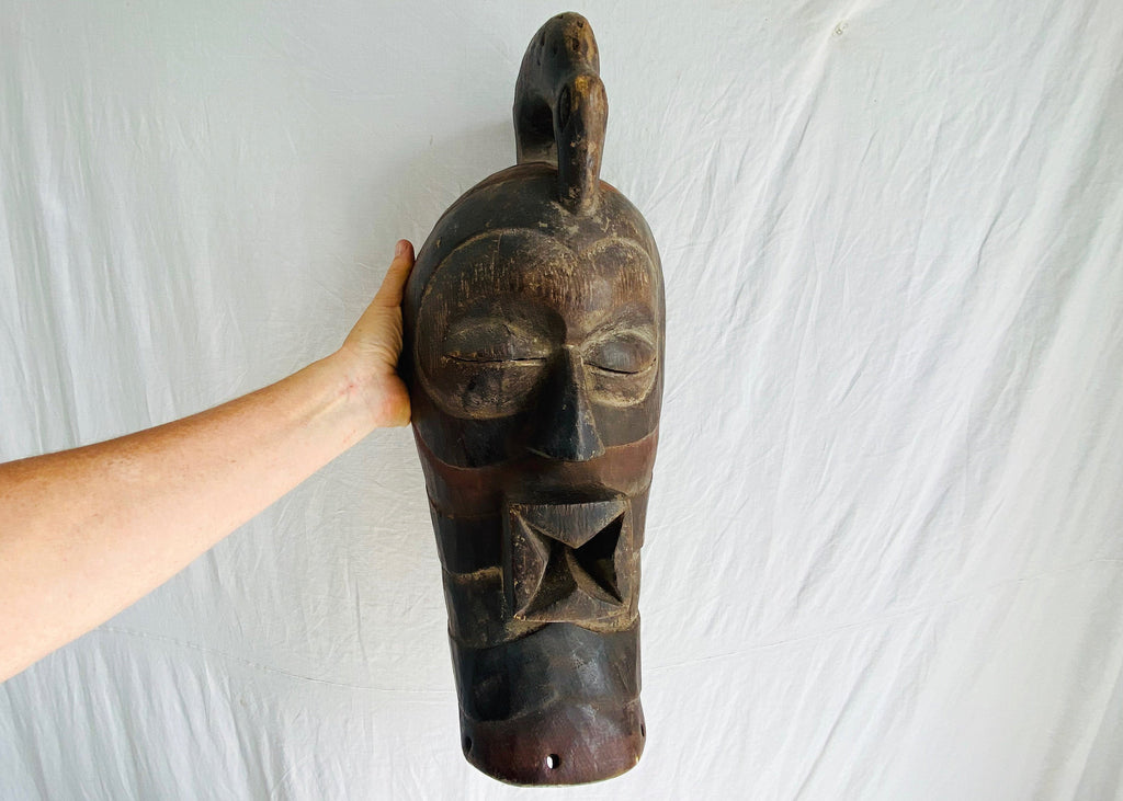 Sognye Mask, Male, Democratic Republic of Congo, Africa. African Mask.