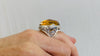 Amber Botanicals Ring. Gorgeous. Size 7. 0144