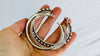 Trio of Three Silver Bangles from the Karen Hill Tribe of Thailand