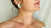 Dots Gold Plated Sterling Silver Earrings. Atelier Aadya