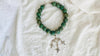 Jade & Yalalag Cross Choker Necklace. Mayan Guatemalito.