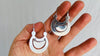 Oaxacan Earrings. Sterling Silver. Frida Kahlo