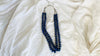 Lapis Lazuli Long Beaded Necklace.