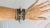 Hmong Kuchi Spike Cuff Bracelet PAIR. Punk Goth Boho.