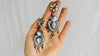 Sacred Heart Silver Earrings. Oaxaca . Mexico. Frida Kahlo - Aadya Bazaar
