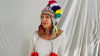 Beaded Shaman Ch'ullo Hat. Peru. Winter Hat. Chullo. 0210 - Aadya Bazaar