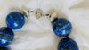 Lapis Beaded Necklace. Huge Spheres - Aadya Bazaar
