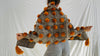 Earth Tones Wool Shawl. Pom Poms & Tassels. Mayan. Chamula. Mexico