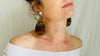 Taxco Sterling & Amber Drop Earrings