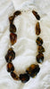Huge Amber Beaded Necklace. Mexican Amber. Dramatic and Gorgeous! - Aadya Bazaar