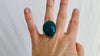 Aventurine Green Ring. Size 7.5