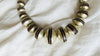 Tuareg Graduated Silver & Wood Necklace. - Aadya Bazaar