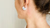 Pyrite Flat Hoop Earrings. Atelier Aadya