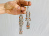 Vintage Uzbek Bukhari Earrings. Silver & Coral - Aadya Bazaar