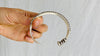 Trio of Three Silver Bangles from the Karen Hill Tribe of Thailand - Aadya Bazaar
