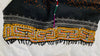 Vintage Rabari Wool Shawl And Throw. Embroidered, Mirrorwork 0268