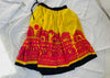 Vintage Banjara Embroidered Drawstring Skirt.