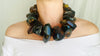Huge Graduated Amber Necklace. Faceted. Mexican Amber. Dramatic and Gorgeous!