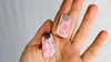 Rhodochrosite Earrings. Santo Domingo Pueblo - Aadya Bazaar