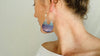 Rainbow Fluorite & Silver Earrings. Atelier Aadya. 0147 - Aadya Bazaar