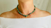 Turquoise, Ruby, Shell Necklace. One-of-A-kind