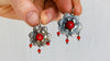 FlowerHand Cast. Sterling Silver & Coral. Mexico. Frida Kahlo