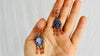 Vintage Uzbek Silver Earrings & Coral, Multan Enamel. Romantic Beauties