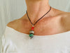 Antique Berber Silver Talisman, Amazonite, Coral and Shell Necklace. Morocco