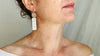 Coral & Silver Earrings. Sterling Silver. Atelier Aadya. 0426