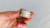 Silver Stacked Ring. Sterling Silver