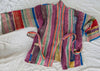 Vintage Kantha Wrap Jacket. 0373