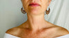 Vintage Oaxacan Earrings. Turquoise & Silver. Frida Kahlo - Aadya Bazaar
