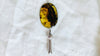 Squash Blossom Amber & Sterling Silver Necklace.