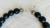 Beetle Pendant & Black Jade Necklace. Mayan Black Jade and Sterling Silver.