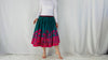 Vintage Banjara Embroidered Drawstring Skirt. - Aadya Bazaar