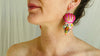 Alebrije Heart Earrings. Sterling Silver. Atelier Aadya - Aadya Bazaar