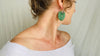 Guatemalita Earrings. Sterling Silver - Aadya Bazaar