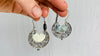 Oaxacan Filigree Earrings. Media Luna Hoops. Sterling Silver. Mexico. Frida Kahlo