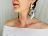 Sacred Heart Silver Earrings. Oaxaca . Mexico. Frida Kahlo