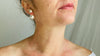 Silver Barbell Earrings. Thailand. 0116