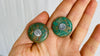 Guatemalita Earrings. Sterling Silver Posts. 1000 - Aadya Bazaar