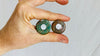 Guatemalita Earrings. Sterling Silver Posts